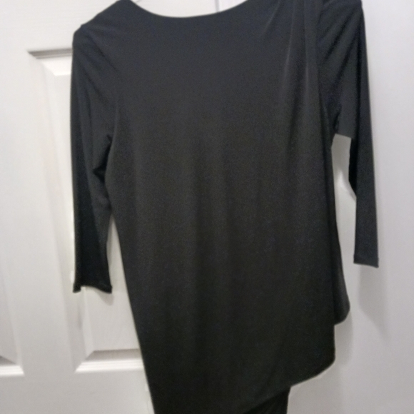 NWOT Black layered dress,size small - Picture 5 of 9